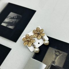 CHANEL シャネル ピアス ライトストーン マルチカラー 04A ゴールド