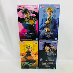 ジョジョの奇妙な冒険 プライズ フィギュア 4体 まとめ セット / Mometria JOJO 空条承太郎 ディオ DIO 東方仗助 吉良吉影 第3部 第4部