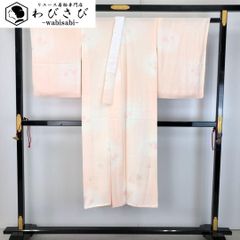 長襦袢 単衣 暈し 梅の花模様 薄桜色 半衿付 J-304 長襦袢 単衣 暈し 梅の花模様 薄桜色 半衿付 J-304 - メルカリ