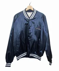 80s USA製 Chalk Line NFL Dallas Cowboys ナイロンサテンジャケット XL ダラス・カウボーイズのサムネイル