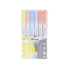 선스터 문구(Sun-Star Stationery) 포켓 몬스터 수성 펜 Ninipie 포켓피스 ST 시리즈 6개 세트 S4591844 [Ninipie]