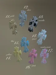 【オーダーページ】クロム ネイルパーツ クロスパーツ  D.Nails