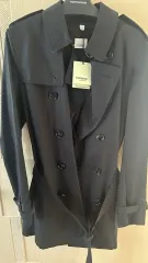 バーバリー ブラック トレンチ コート 新品