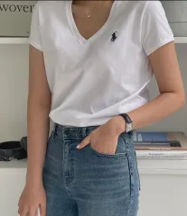 POLO 新品 ポロ Vネック レディース 半袖 Tシャツ