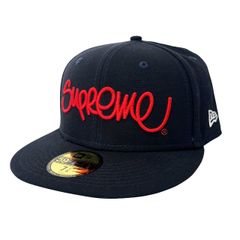 シュプリーム SUPREME ×NEW ERA ニューエラ 22SS HANDSTYLE LOGO CAP