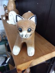 猫の置物 ドアストッパー - メルカリ