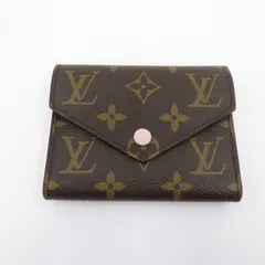 【瀬戸大橋店】 中古 LOUIS VUITTON | ルイ・ヴィトン 三つ折り財布 モノグラム ポルトフォイユ･ヴィクトリーヌ M62360 ブラウン 【125】