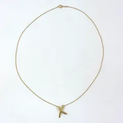 TIFFANY & Co. グラフィティ X キス パロマ・ピカソ K18YG ゴールド ネックレス ゴールド