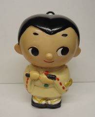 昭和レトロ キン坊 金太郎 労働金庫 ソフビ 貯金箱 非売品 ノベルティ