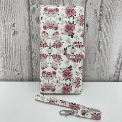 Xperia 10 IV SO-52C/SOG07/A202SO/UQmobile/XQ-CC44用花模様手帳型ケース dso52c-32-04【TA】