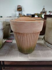 ストロベリーポット テラコッタ 素焼き 多段 高さ37cm 楽天市場】ストロベリーポット 大テラコッタ 素焼き 鉢苺 ストロベリー