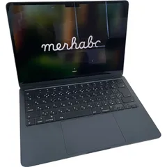 Apple MacBook Air 13.6インチ MLY43J/A Apple M2 8GB SSD 512GB ミッドナイト 充放電回数60 ノートパソコン【中古】 12603K426