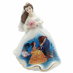 DISNEY ディズニー映画『美女と野獣』ダンスシーン 陶器製 オルゴール ベル DISNEY ディズニー映画『美女と野獣』ダンスシーン 陶器製 オルゴール