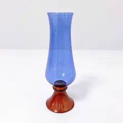 CLAY フラワーベース 花瓶 バイカラー ツートーン オシャレ ガラス