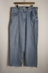 Levi's リーバイス SILVER TAB BAGGY シルバータブ バギー デニム パンツ ジーンズ ジーパン 39290-0001 青 W32 L30 1720Q★4