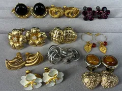 z239 ヴィンテージ　イヤリング　まとめ売り　10個ヴィンテージショップ　卸　アクセサリー