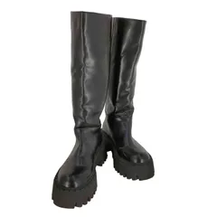 ザラ ZARA 厚底 トラックソール ロングブーツ レディース EUR：38 