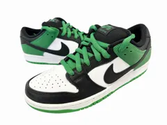 ナイキ NIKE SB DUNK LOW PRO J-PACK CELTICS ダンク ロー プロ ブラック アンド クラシックグリーン BQ6817-302 27 グリーン ブラック ブランド古着ベクトル 中古▲■260412
