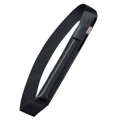 新品 エレコム Apple Pencil ケース ホルダー ソフトレザーペンケース バンド付き iPad 9.7 iPad 10.2 iPad 10.5 iPad 11 ブラック TB-APEBLMBK