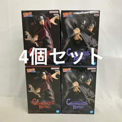 未開封 NARUTO 疾風伝 COMBINATION BATTLE うちはサスケ うちはイタチ フィギュア 4個セット SF4586 c101