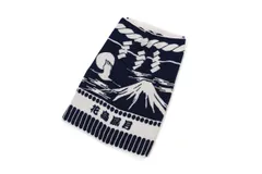 新品 どすこいバスタオル 今治タオル 大き目 厚手 メンズ レディース (青・花鳥風月)