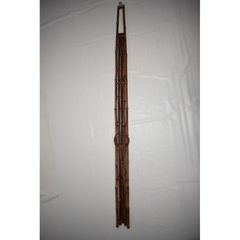 竹製 すいはつ 長さ117cm 幅8.5cm 花掛 短冊掛 茶道具 アンティーク