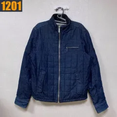 95 カルバン・クライン デニム キルティングパータン ブルゾン ジャケット アウター