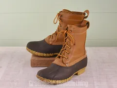 E558 USA製 L.L.Bean ビーンブーツ 茶 レディース 23cmくらいのサムネイル