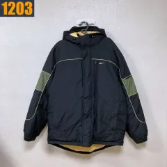 105 NIKE ナイキ Y2K 必須アイテム フーディー ダウン ジャケット アウター 1203