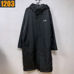 100 PUMA プーマ フード ロング ジャケット アウター ジャンパー 1203