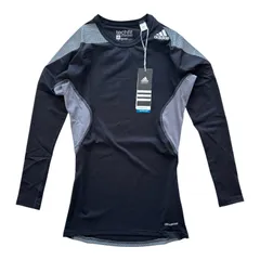  【タグ付き新品】adidas techfit アディダス　コンプレッションシャツ 長袖 climacool メンズM【B110】