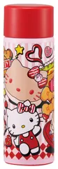 新品 スケーター(Skater) 直飲み マグボトル ミニ ステンレスボトル 水筒 ケータイマグ 120ml 小容量 保温 保冷 真空二重構造 サンリオ ハローキティ アメリカンダイナー SMBC1B-A