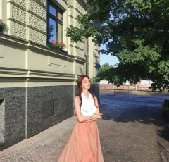 ラベルルブラン ベラ オーガンザ スカート