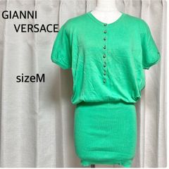 S*3様 GIANNI VERSACE ケープコート パープル x グリーン - メルカリ