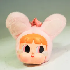 CO5433	正規品 POPMART ポップマート CRYBABY クライベイビー パワーパフガールズ  バニーブロッサム キーホルダー グッズ コレクション