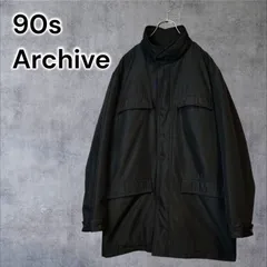 90s GIANNI VALENTINO M-65型 中綿 フィールドジャケット 90年代 ジャンニバレンチノ Archive M65 Field Jacket Military Sampling OURS 深水光太 モード テック イタリア XLサイズ相当