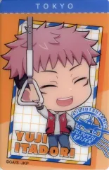 【中古】キャラカード 虎杖悠仁 「呪術廻戦 全国を廻れ!じゅじゅつ旅 2025 クリアカード(デフォルメイラスト・東京ver.)」 東京限定