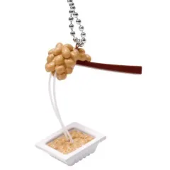 【中古】キーホルダー パック納豆 「ぶらねば納豆チャーム」のサムネイル