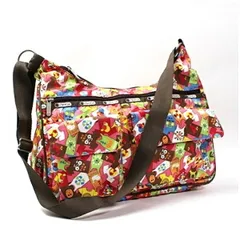 レスポートサック ナイロン ショルダーバッグ 肩掛け 斜め掛け ブラウン