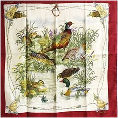 OLD GUCCI 大判ウールストール ショール 雉 鳥 ペイズリー柄 - メルカリ