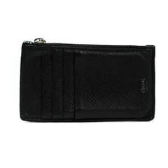 セリーヌ コインケース カード入れ付き フラグメントケース レザー ブラック 中古 Bランク CELINE メンズ 男性用 ブランドのサムネイル