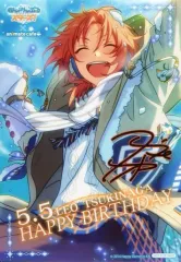 【中古】キャラカード(キャラクター) 月永レオ バースデーブロマイド 「あんさんぶるスターズ!×animatecafe」 対象商品購入特典