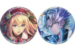 [중고] 배지 핀스 리필 레글 56mm 캔 배지 2개 세트 [MAGIC 복권 퀴즈 RPG 마법사와 검은 고양이 위즈 12th ANNIVERSARY 복권] D-9상