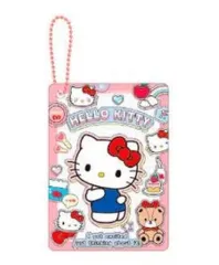 【中古】キーホルダー ハローキティ 「サンリオキャラクターズ トレーディングクリアカードキーホルダー」
