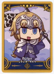 【中古】キャラカード ルーラー/ジャンヌ・ダルク 「Fate/Grand Order Fes. 2025 ～10th Anniversary～ Fate/Final Journey コレクションカード Aパック」