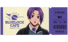 【中古】キャラカード 御影玲王 チケット風カード 「ブルーロック BLUE LOCK CAFE ～special trip～」 物販購入特典