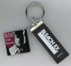 【中古】キーホルダー 黒崎一心 「BLEACH生誕20周年記念原画展 BLEACH EX. オリジナルレコードジャケットキーチェーンコレクション」