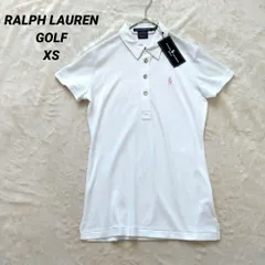 未使用　Ralph Lauren GOLF ラルフローレン ゴルフ　レディース　刺繍　ポロシャツ　ホワイト　XS