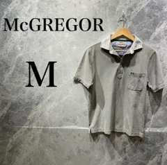 【美品】McGREGOR マックレガー　ポロシャツ　グレー　ポケットTシャツ