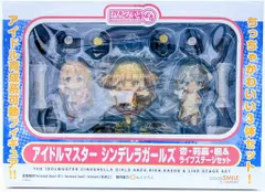 グッドスマイルカンパニー ねんどろいどぷち 杏・楓・莉嘉&ライブステージセット　アイドルマスター シンデレラガールズ